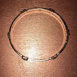 Rose gold bangle